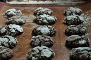 Chocolate Crackle Cookie Sandwiches Just Crumbs Blog by Suzie Durigon
