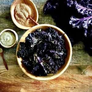 The Crispiest and Healthiest Kale Chips kale chips