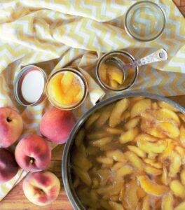 How to Make the Most of Juicy Local Peaches Just Crumbs Blog by Suzie Duringon