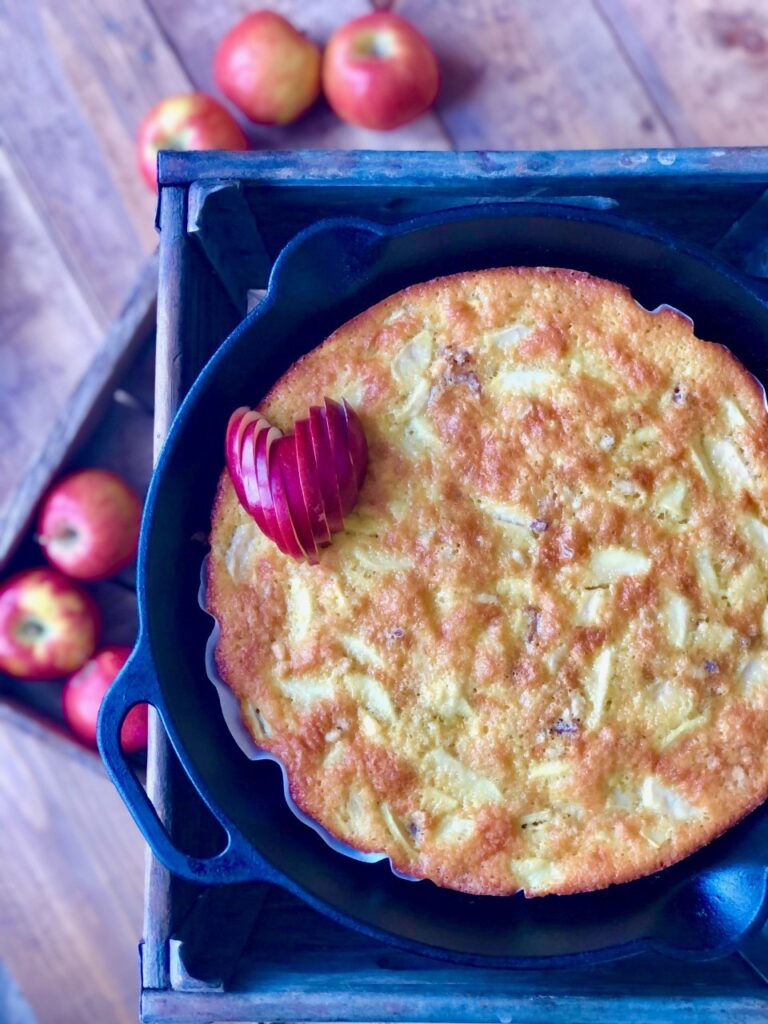 Tuscan Apple Cake with Pine Nuts