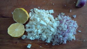 Healthy Baby Kale Greek Salad Just Crumbs Blog by Suzie Durigon