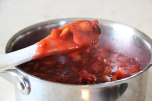 Easy rhubarb sauce