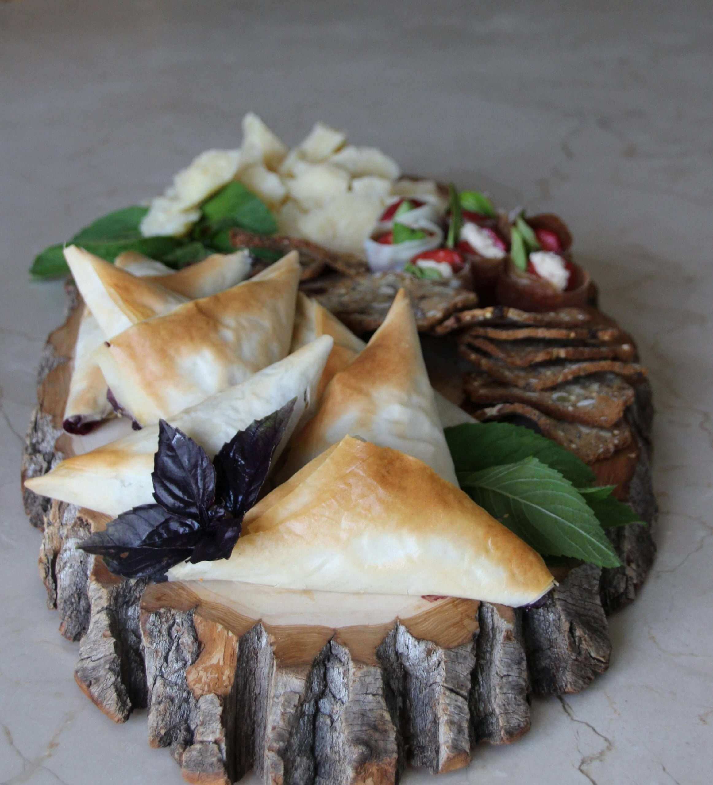 Savoury Blueberry Phyllo Hand Pies