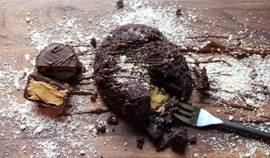 Chocolate Molten Lava Cakes (with a gluten free and peanut butter option!)