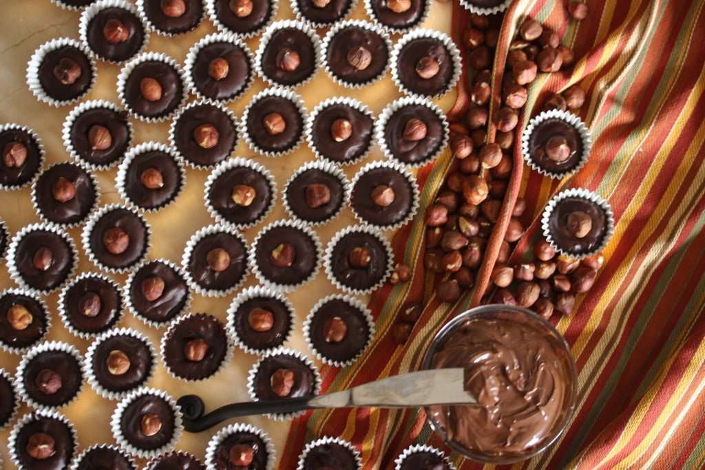 Chocolate Nutella Hazelnut Bites