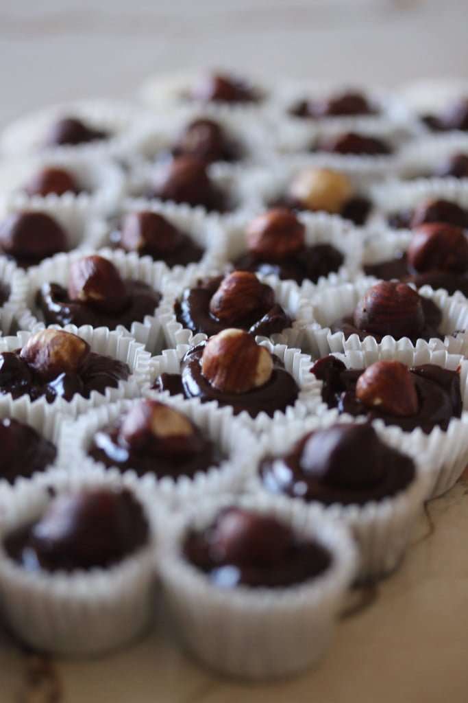 Chocolate Nutella Hazelnut Bites