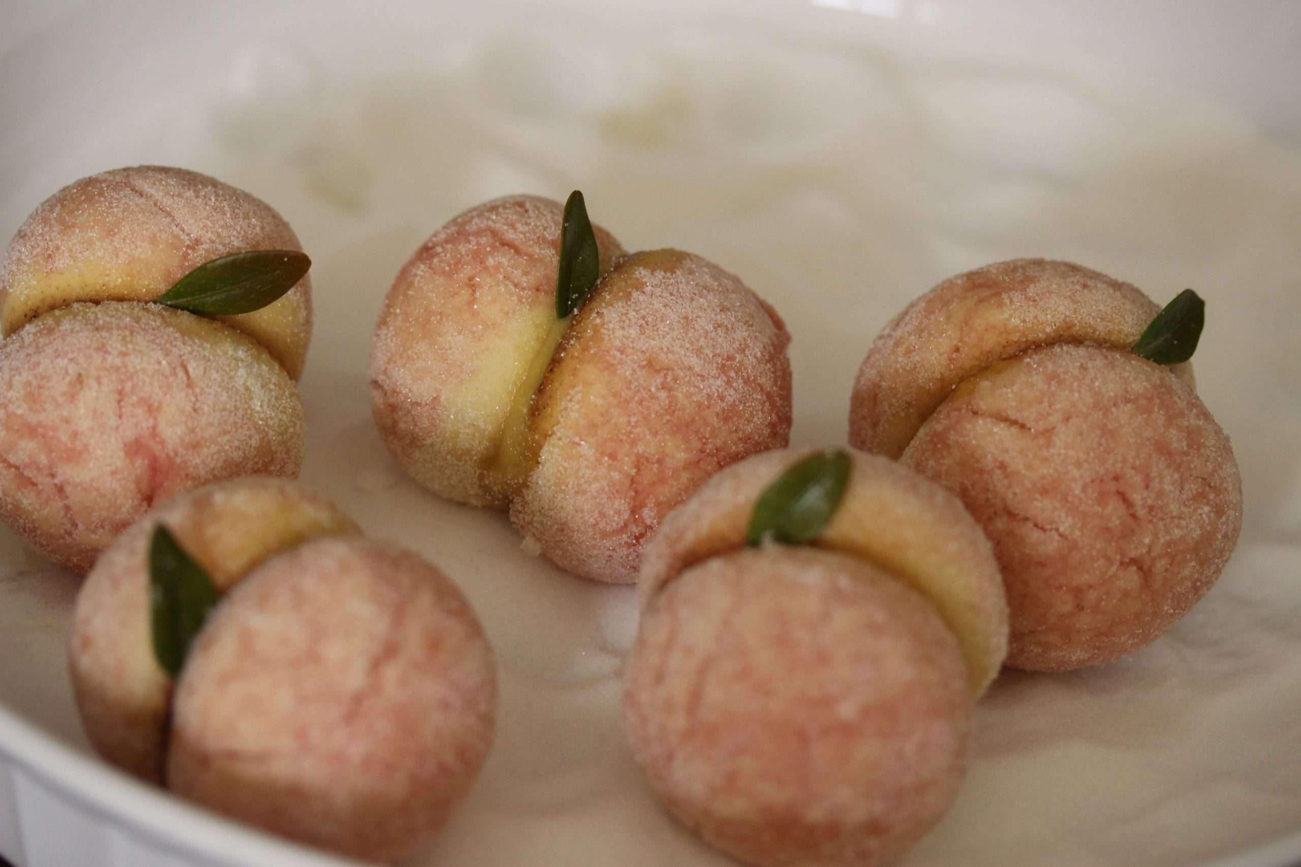 Pesche con Crema: Tender Custard-Filled Italian Peach Cookies