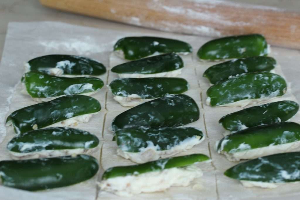 Puff Pastry Wrapped Prosciutto Jalapeno Poppers jalapeno poppers