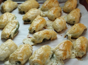 Puff Pastry Wrapped Prosciutto Jalapeno Poppers