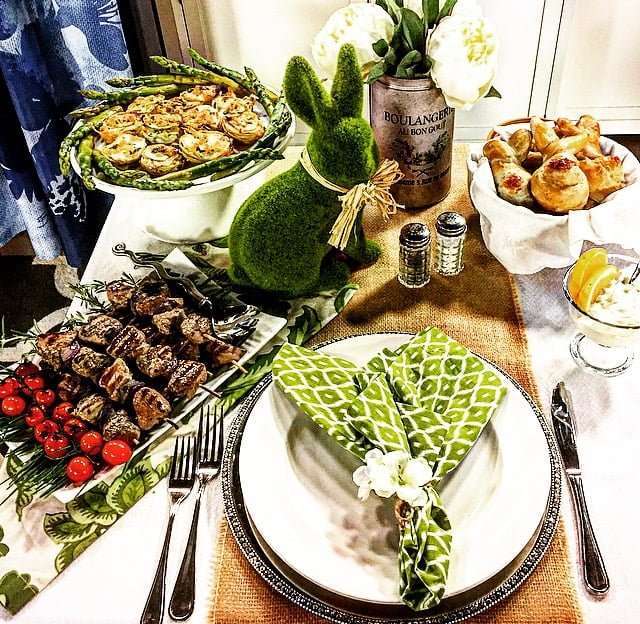 Everything You Need to Make Your Easter Table Shine Just Crumbs by Suzie Durigon