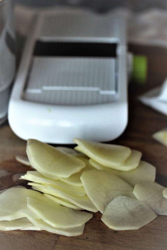 potato stacks