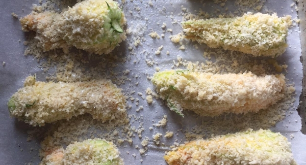A Healthier Way to Stuff Your Zucchini Flowers
