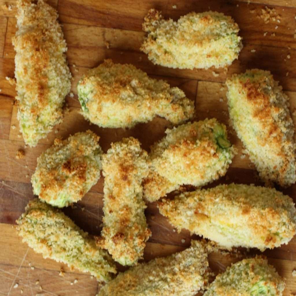 Healthy Stuffed Zucchini Flowers