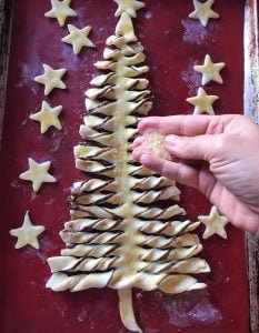 Nutella Puff Pastry Tree Just Crumbs Blog by Suzie Durigon