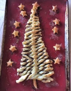 Nutella Puff Pastry Tree Just Crumbs Blog by Suzie Durigon