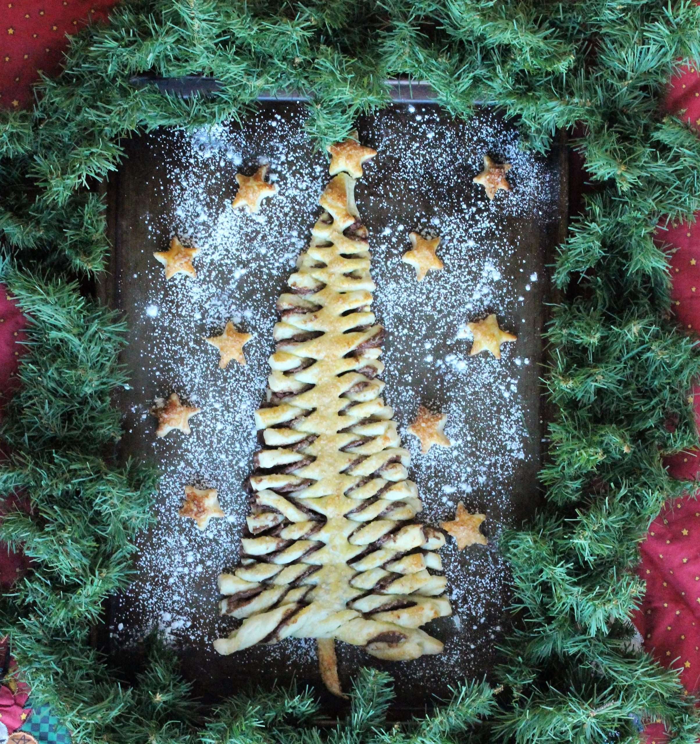 Nutella Puff Pastry Tree