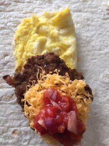 How to Simplify your Mornings: Make Ahead Breakfast Burritos! Just Crumbs Blog by Suzie Durigon