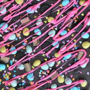 DIY Pretty Easter Bark Just Crumbs by Suzie Durigon