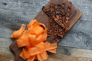 Smoked Carrot Bacon (and why this non-vegan could totally get used to this) Just Crumbs Blog by Suzie Durigon