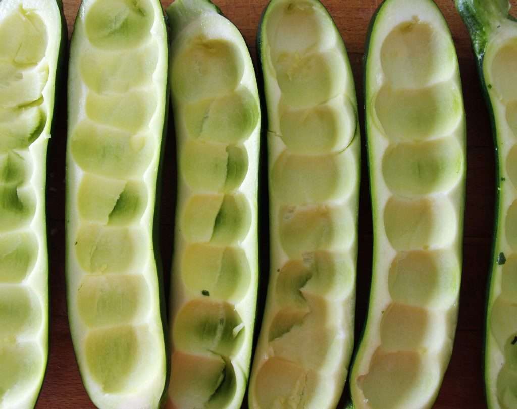 stuffed zucchini