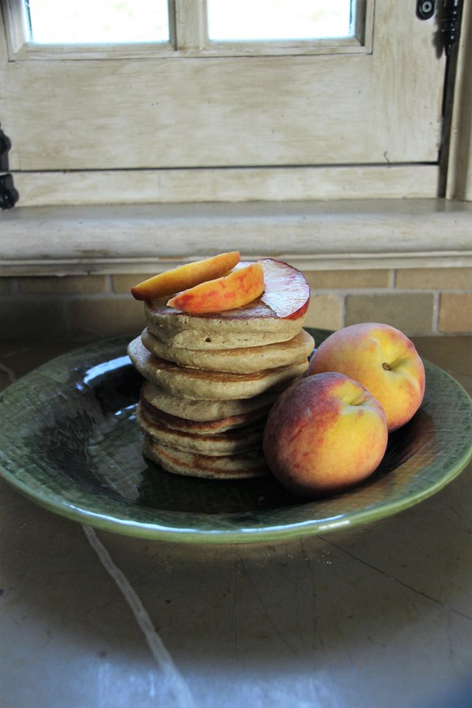 The fastest gluten free blender pancakes