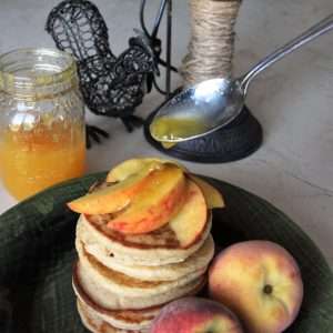 The Fastest Blender Pancakes (that happen to be gluten free, dairy free and refined sugar free!) Just Crumbs by Suzie Durigon