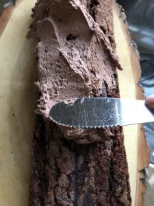 how to make a yule log cake