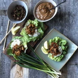 Better Than PF Chang's Lettuce Cups (and these are vegan!!) Just Crumbs Blog by Suzie Durigon
