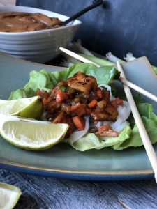 Better Than PF Chang's Lettuce Cups (and these are vegan!!) Just Crumbs Blog by Suzie Duringon