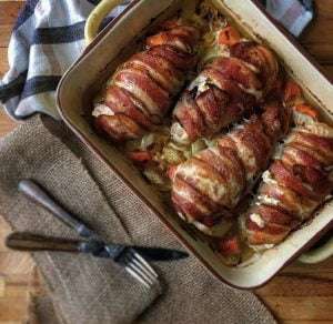 Bacon Wrapped Chicken: How to Plan an Incredible (and no-fuss One-Pan) Weeknight Meal