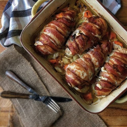 Bacon Wrapped Chicken: How to Plan an Incredible (and no-fuss One-Pan) Weeknight Meal