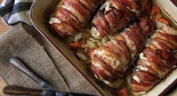 Bacon Wrapped Chicken: How to Plan an Incredible (and no-fuss One-Pan) Weeknight Meal