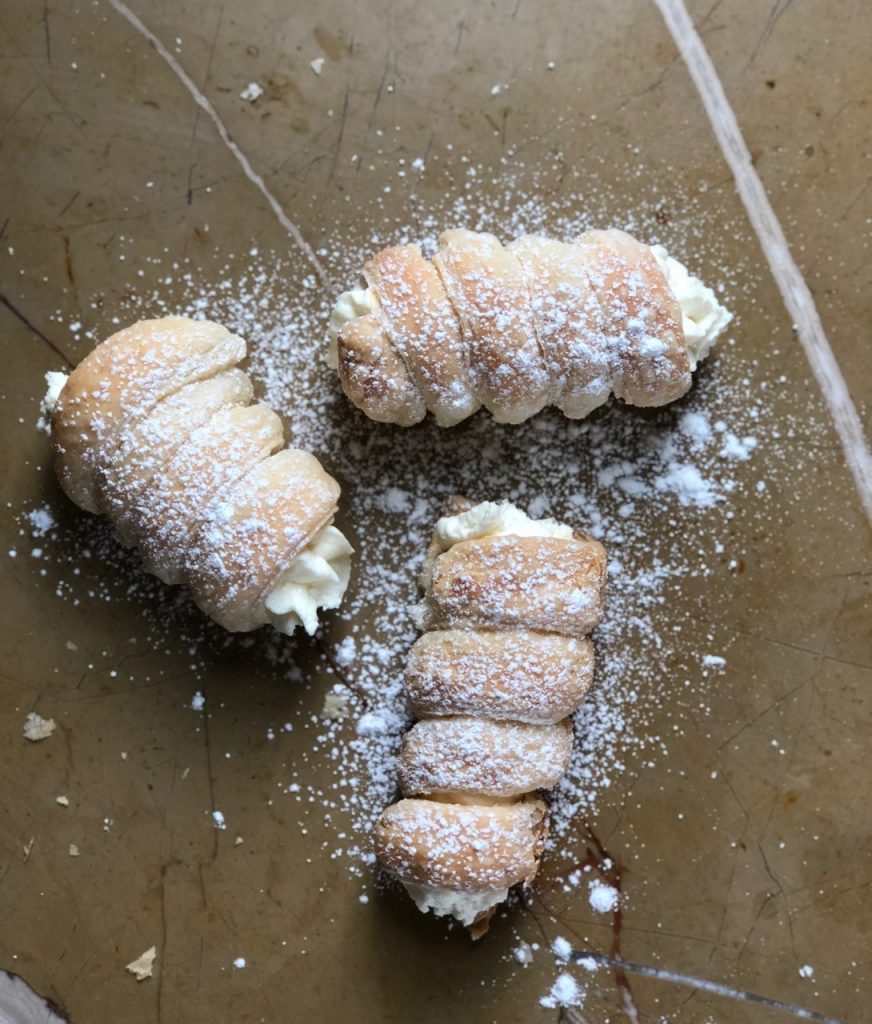 Fast and Flaky Baked Cannoli