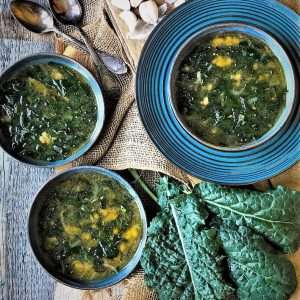Super Quick Kale and White Bean Soup