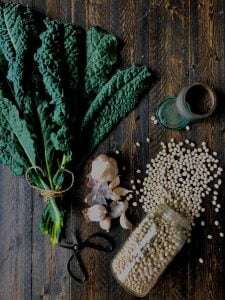 Super Quick Tuscan Kale and White Bean Soup Just Crumbs by Suzie Durigon