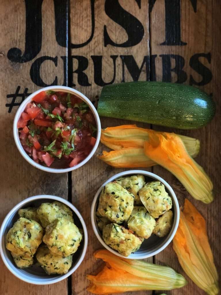 A Healthier Zucchini Fritter: Baked Zucchini Tots