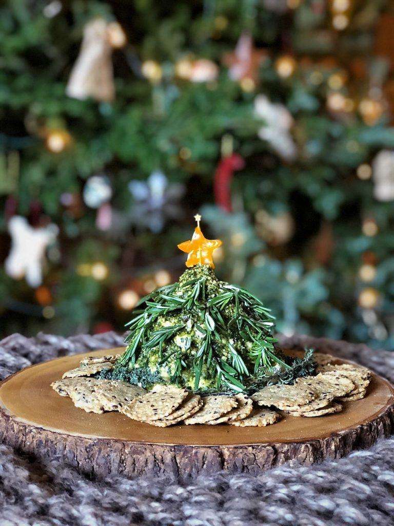Party Essentials: Appetizer Christmas Tree Cheese Ball