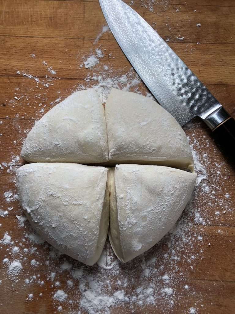 Stuffed Bread Christmas Tree