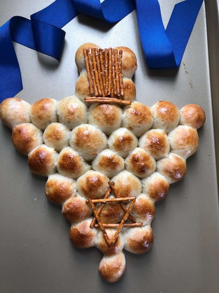 Stuffed Bread Christmas Tree