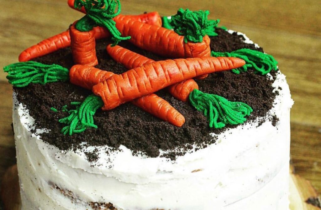 How To Make Marzipan Carrots
