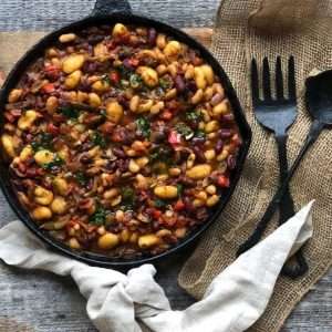 One-Skillet Easy Gnocchi Vegan Dinner One-Skillet Easy Gnocchi Dinner (Vegan and Gluten free too!)