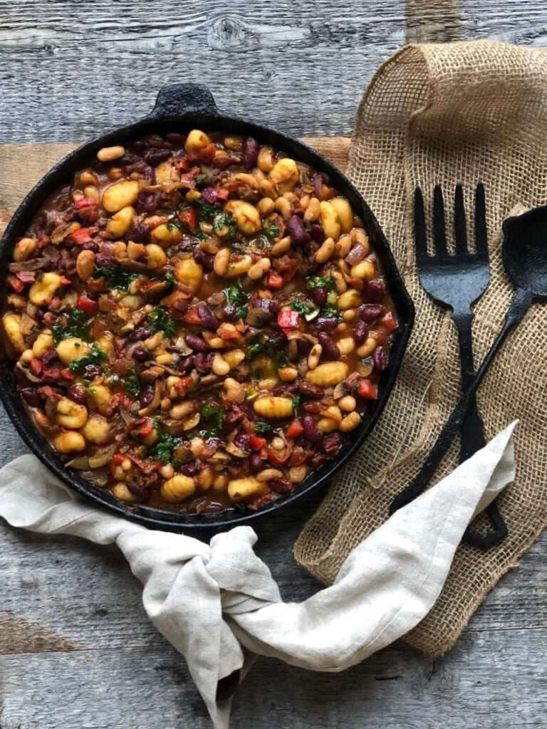 One-Skillet Easy Gnocchi Vegan Dinner Easy Gnocchi Vegan Dinner