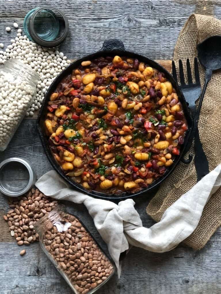 One-Skillet Easy Gnocchi Vegan Dinner Easy Gnocchi Vegan Dinner