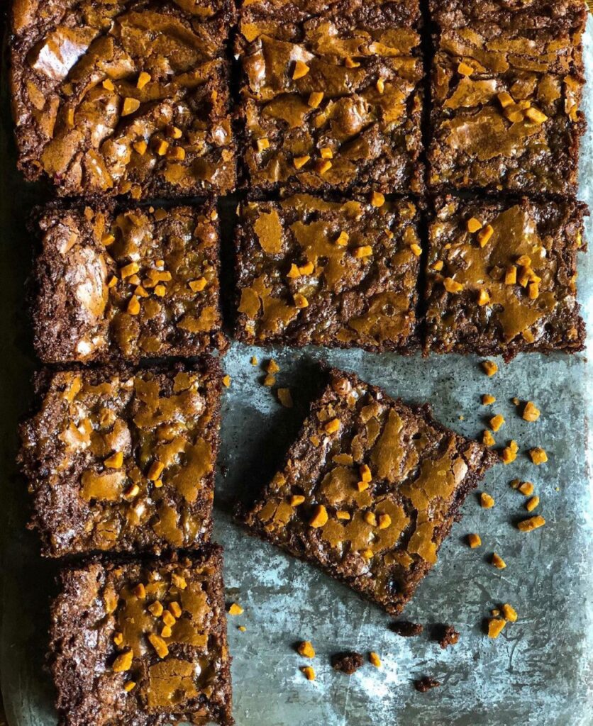 "THE" Best Brownies Just Crumbs Blog by Suzie Duringon
