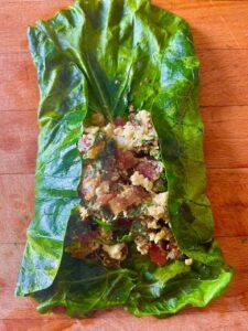 Easy Nutrient-Dense Low Carb Collard Wraps Just Crumbs Blog by Suzie Duringon