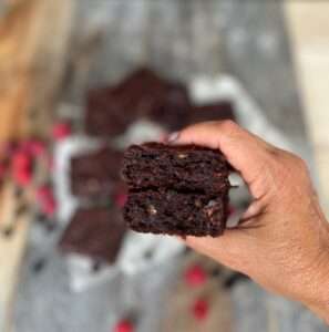 Guilt Free Chocolate Brownie Cake