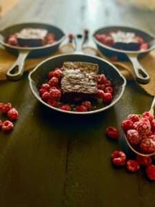 Guilt Free Chocolate Brownie Cake