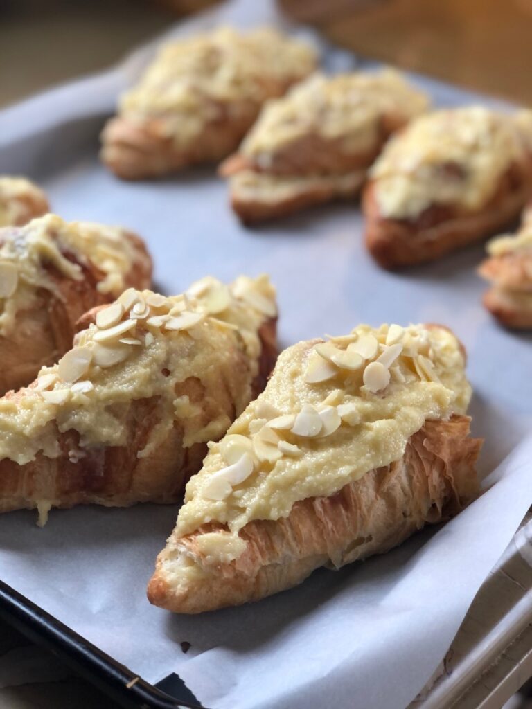 Vanilla Almond Croissants