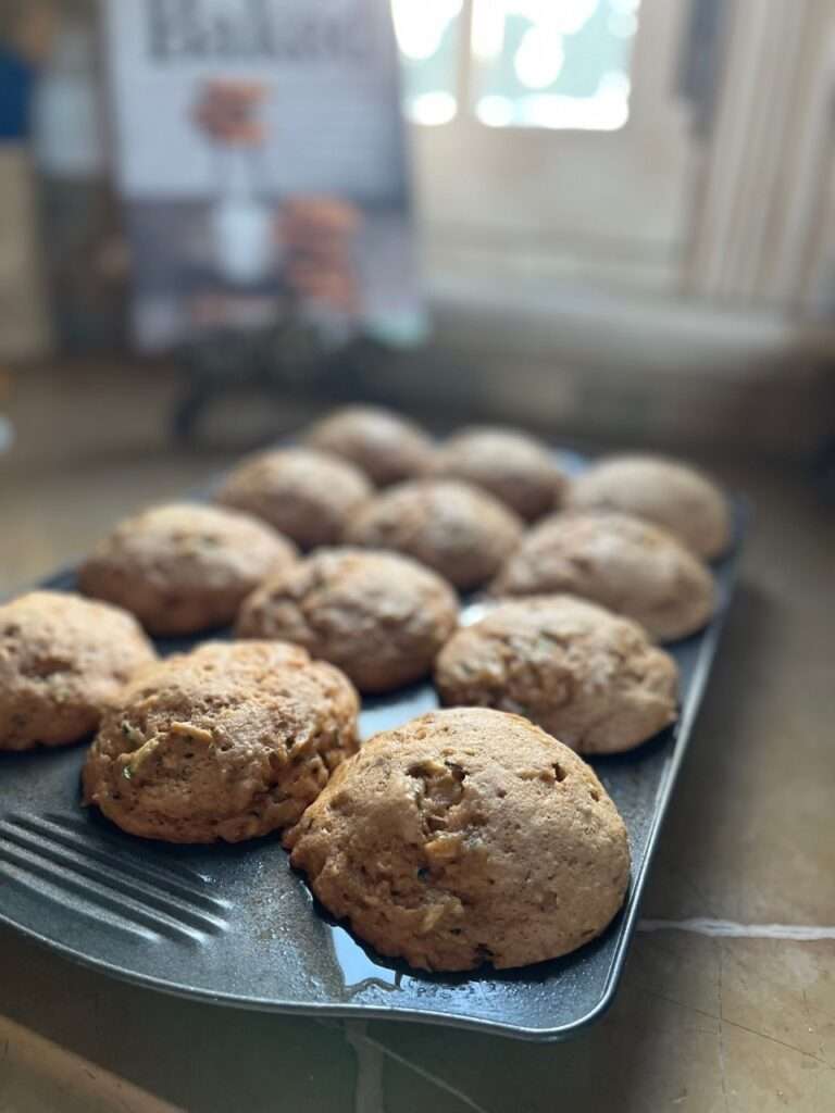 Easy Cream Cheese Filled Moist Zucchini Muffins Just Crumbs by Suzie Durigon