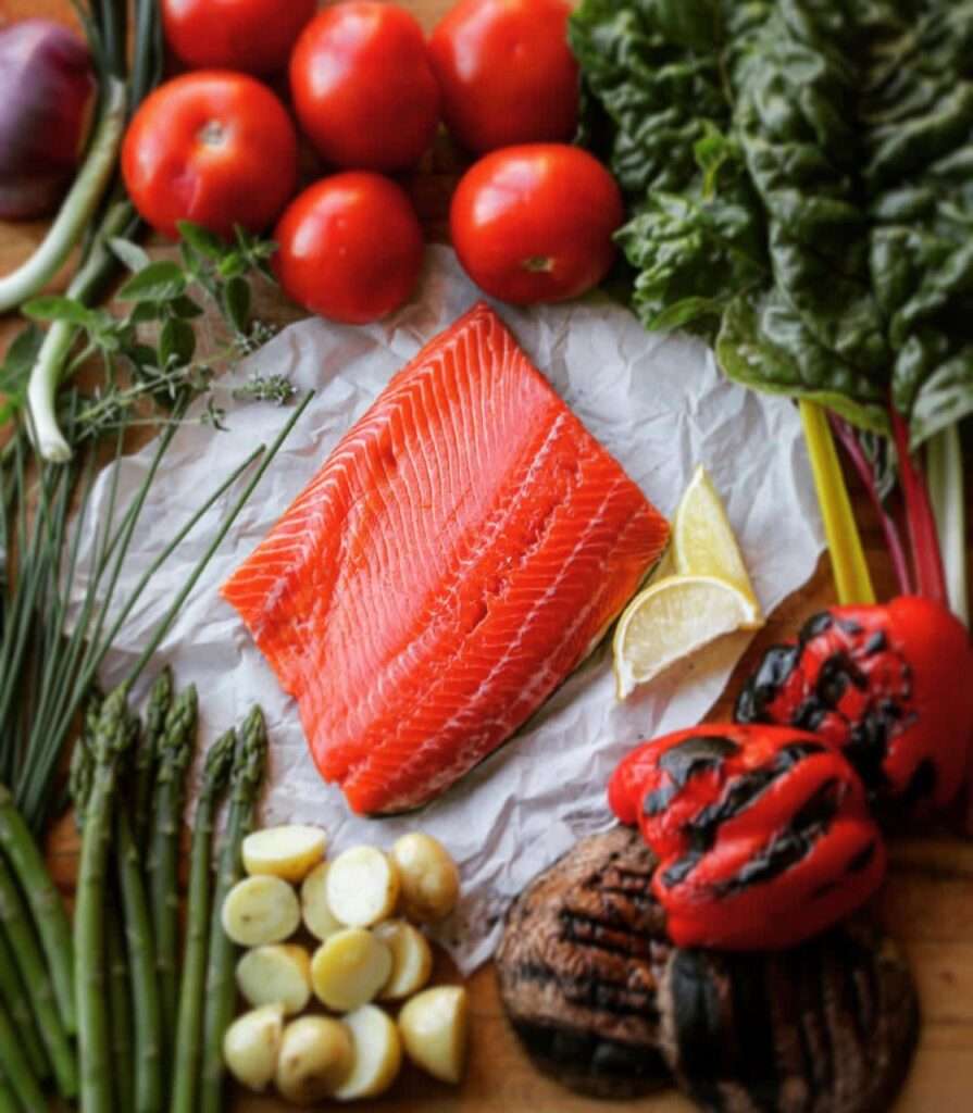 10 Minute Honey Garlic Air Fryer Salmon Bites